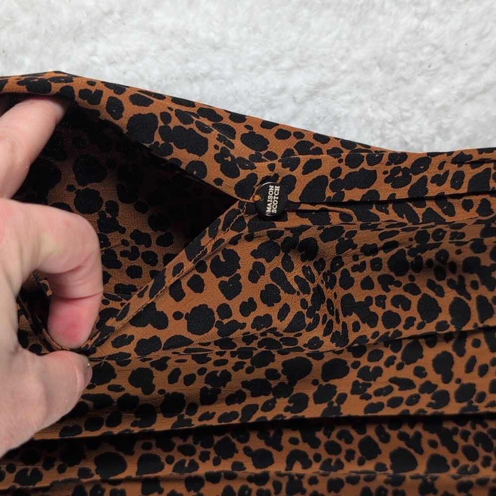 476-Scotch &‎ Soda Animal Print Jumpsuit - Picture 5 of 10